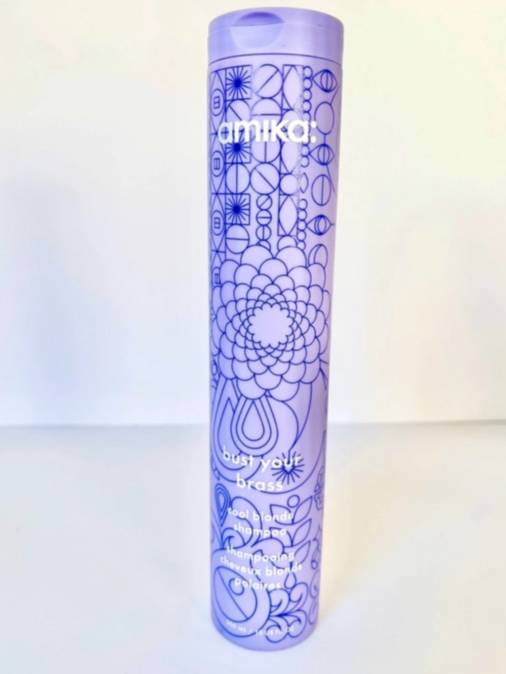 Amika’s Bust Your Brass Cool Blonde Shampoo - NEW - Full Sized (10 FL Oz)